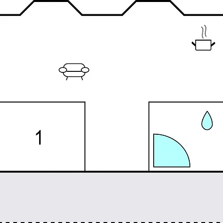 1 Bedroom In Romo Feriehus *